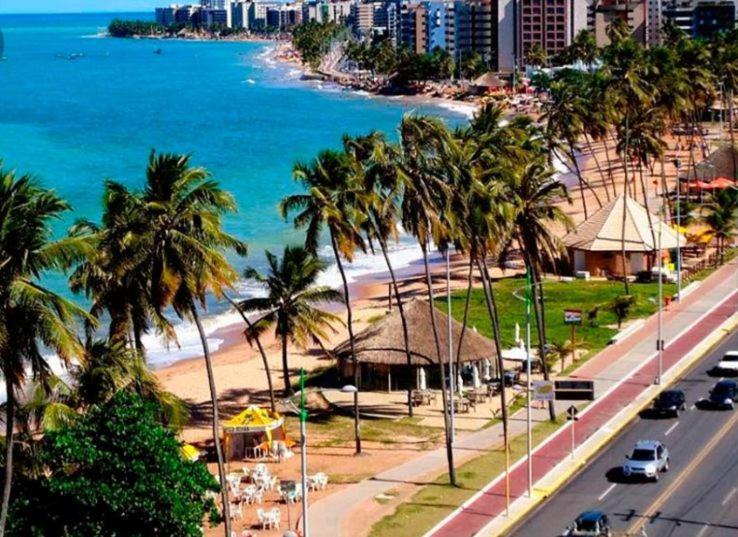 דירות Maceió Flat with the sea view מראה חיצוני תמונה